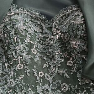 JJ's House Deep Green Fabric